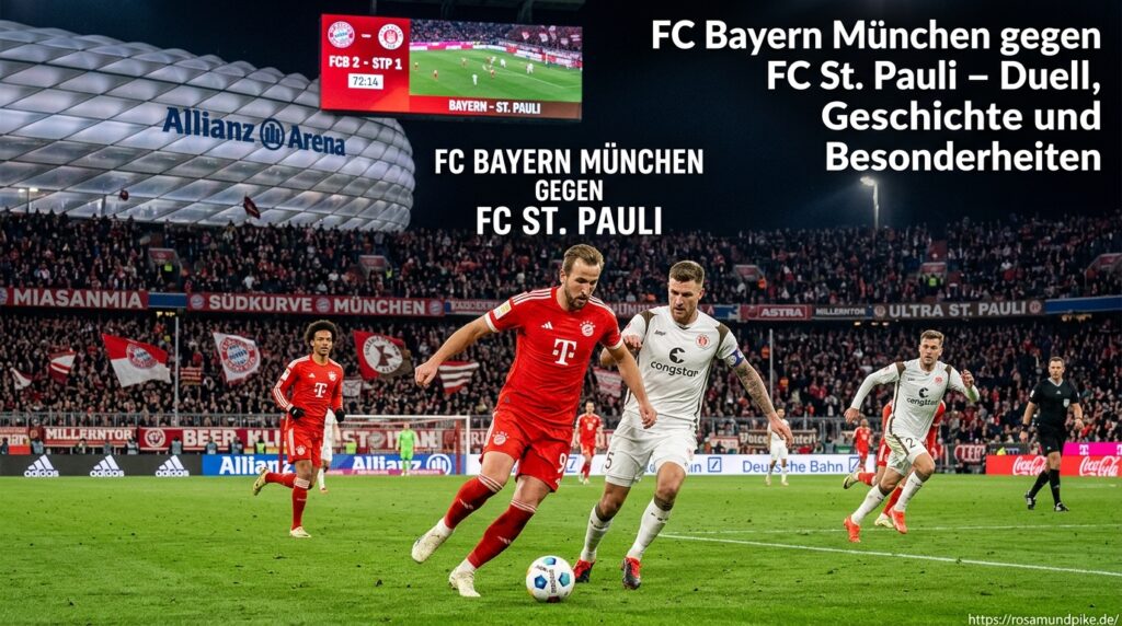 FC Bayern München gegen FC St. Pauli